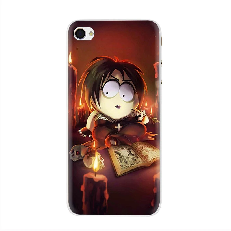 EWAU аниме Southpark мягкий силиконовый матовый чехол для телефона чехол для iPhone 5 5S SE 6 6s 7 8 plus X XR XS Max 11 Pro Max - Цвет: T8