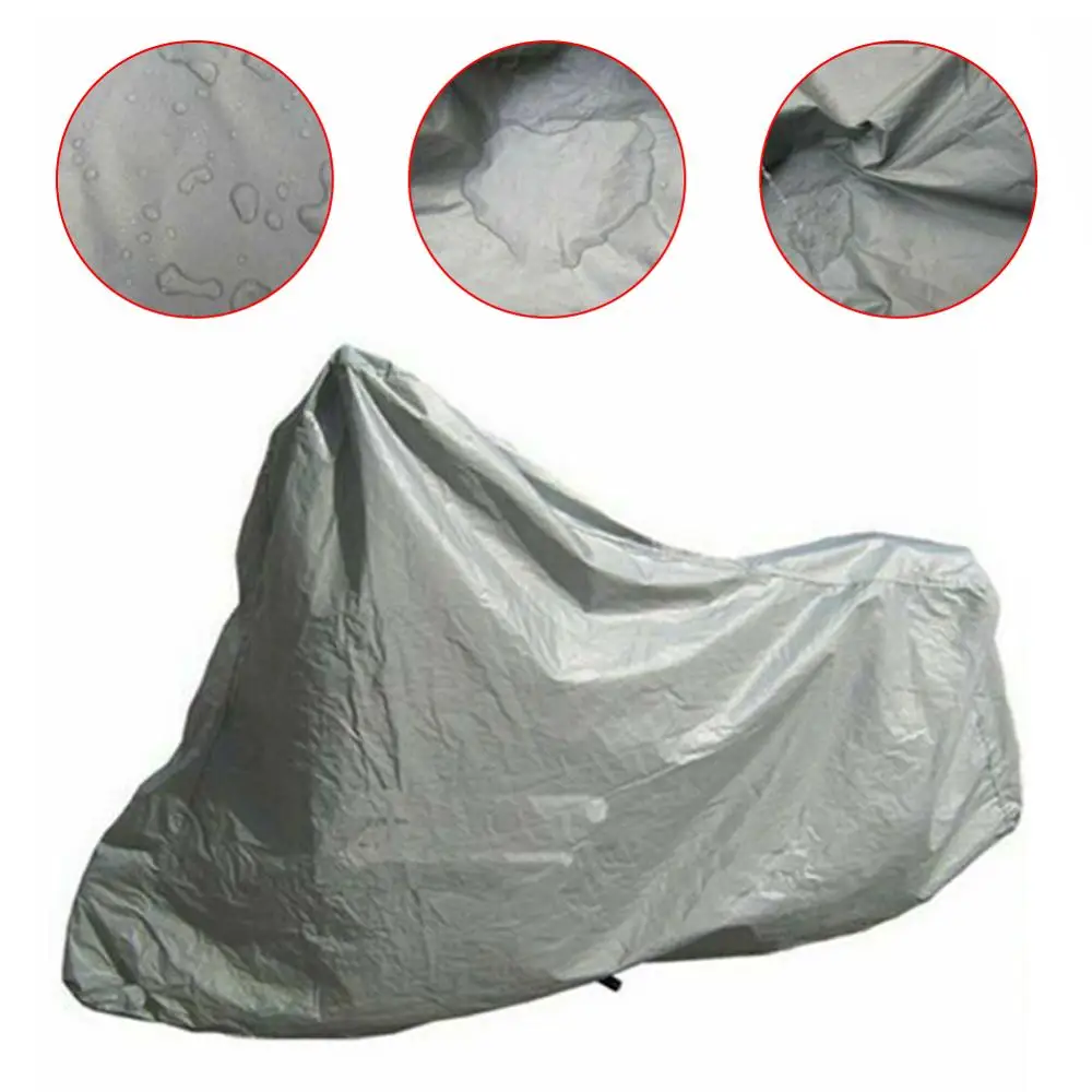 

New Waterproof Dust Proof UV Sun Rain Snow Indoor Outdoor Full Motorcycle Cover Anti Protective Motors Scooter Bike Covers Coats