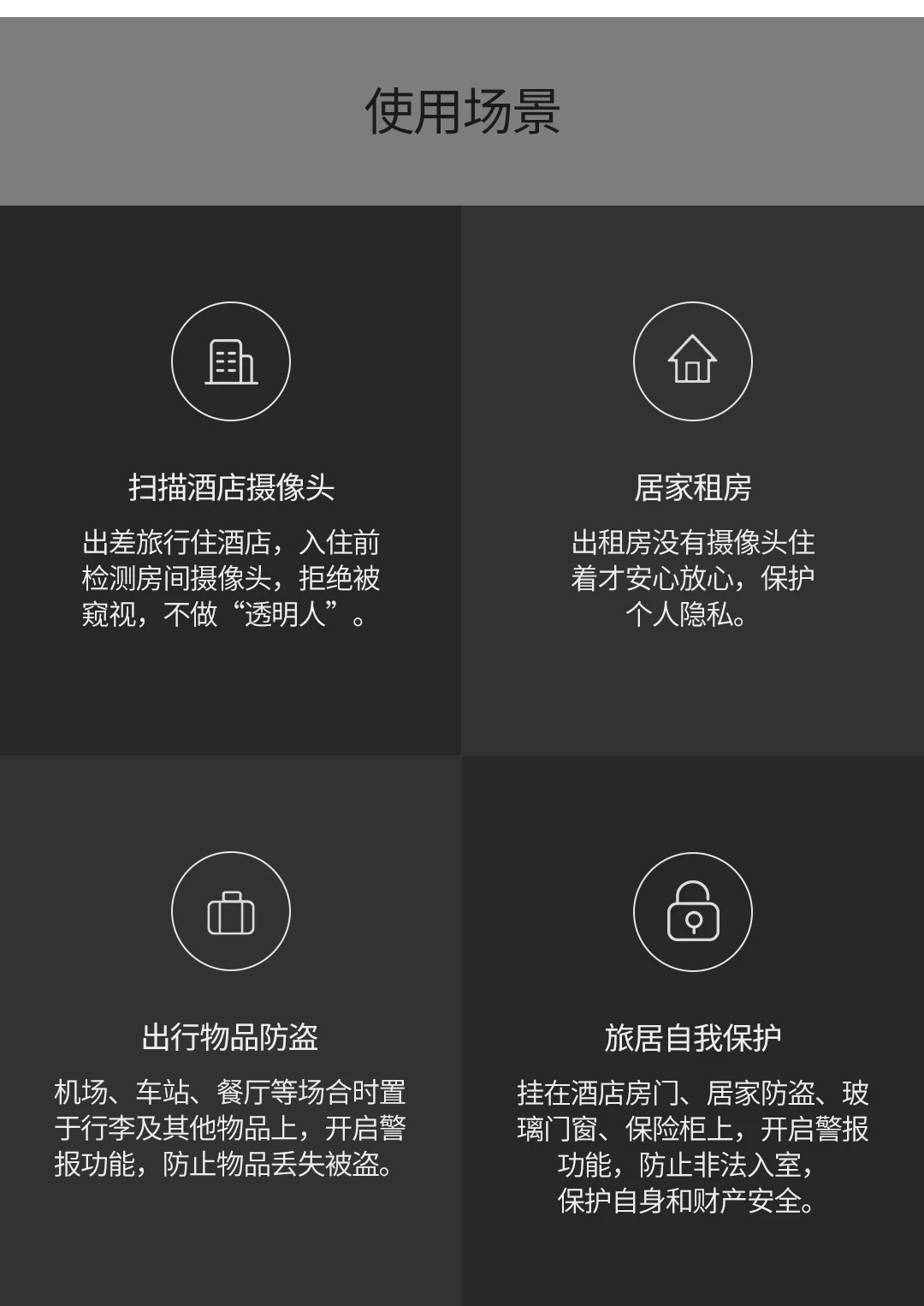 Xiaomi Mijia Youpin Smoovie многофункциональный инфракрасный детектор звук и светильник сигнализация компактный и портативный