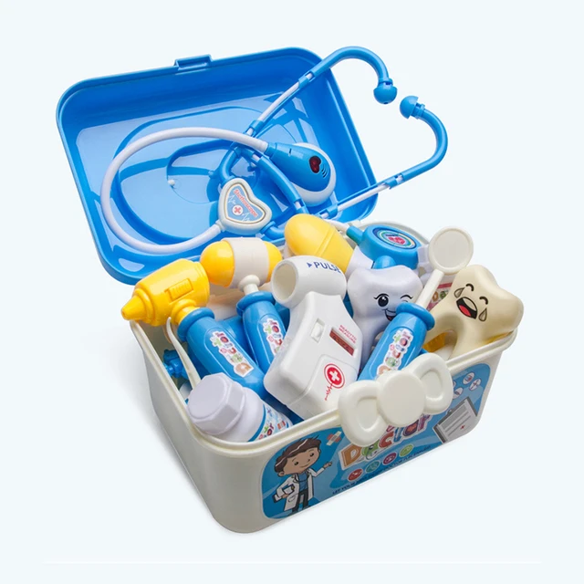 Doctor Set For Kids Pretend Play Girls Role-playing Games Hospital Accessorie Medical Kit Nurse Tools Bag Toys Children Gift 4