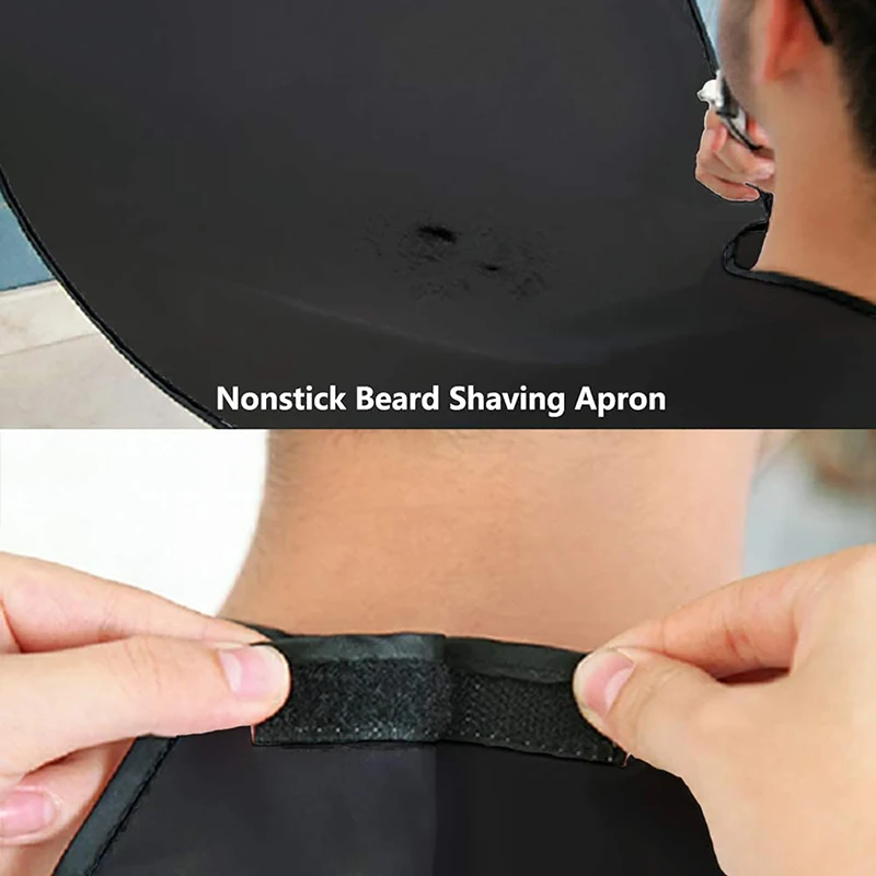 Men’s Beard Apron with Razor Holder 5