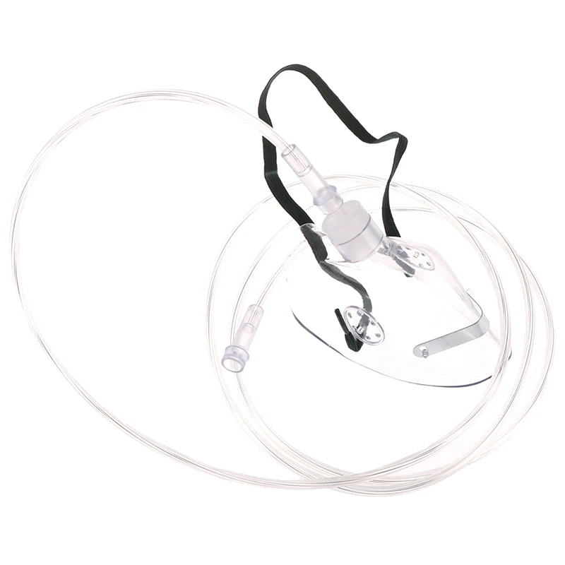 Face Mask Disposable Face Mask Shield Nebulizer Conduit Adult Oxygen Mask With Tube