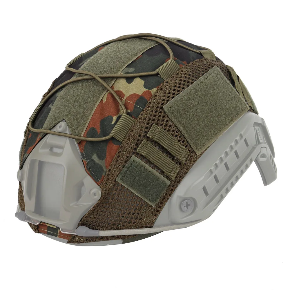 Тактический шлем Мультикам чехол для быстрого страйкбола шлемы Пейнтбол Wargame gear Баллистические шлемы Крышка 11 цветов - Цвет: FL
