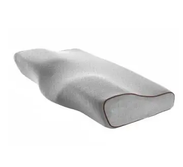 Защита шеи подушка пены памяти подушка для сна подушки под шею в форме бабочки подушки с эффектом памяти Расслабление шейного отдела позвоночника подушки - Цвет: Gray
