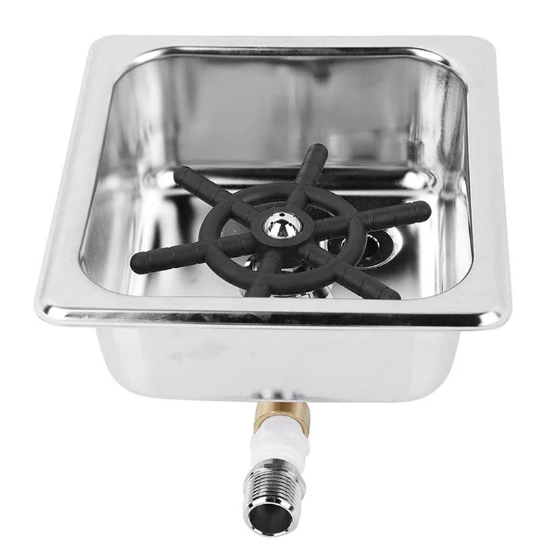 

Steaming Pitcher Rinser Cup Washing Machine Glass Cleaning Bar Cafe Pan Dimensions Cleaner Automatic Washer Stainless Steel for