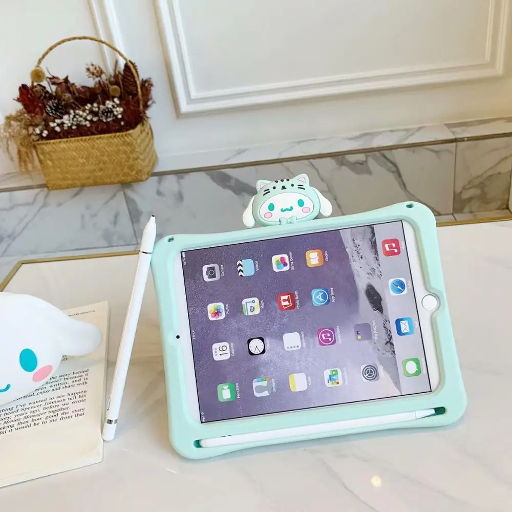 Силиконовый чехол подставка для IPad 9 7 2018 2017 Pro 10 5 11 Air 2 3 iPad 4 Mini 1 5|Чехлы планшетов и