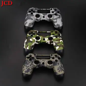

JCD Camouflage Plastic Housing Shell Case for Sony Playstation 4 PS4 V1 JDM-001 JDM-011 Controller Camo Front Back Shell Cover