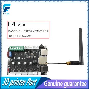 

FYSETC E4 board with built-in Wi-Fi and Bluetooth 4 pcs TMC2209 240MHz 16M flash 3D printer control board based for 3D printer