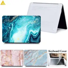 Мраморный чехол для ноутбука Apple MacBook Air 13 Touch ID A1932 retina 12 11 Pro 13,3 15 Сенсорная панель A1707 A1990 A2159+ крышка клавиатуры