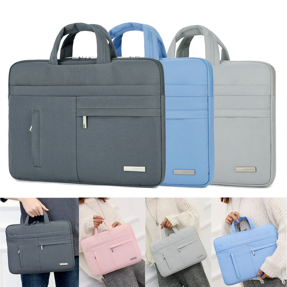 Baratos Bolso portátil funda para portátil para Macbook Air Pro 11 13 Surface pro funda para portátil para Acer Dell HP Asus Lenovo 13,3 14 15,6