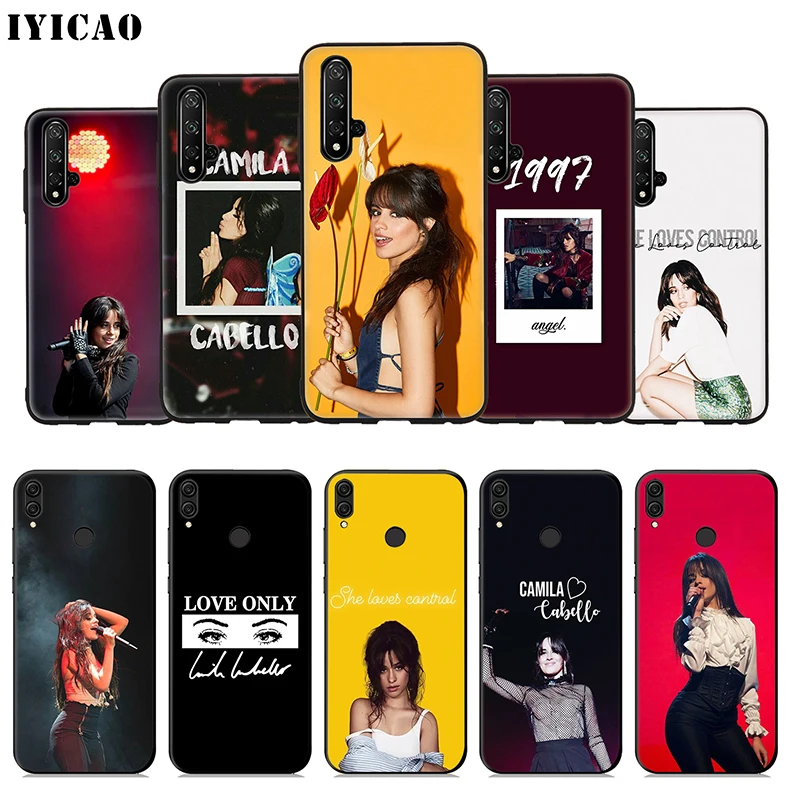 

IYICAO Camila Cabello Soft Case for Huawei Honor 20 10 9X 9 8X 8C 8 7X 7A 6A Lite Pro View 20 Note 10 Phone Cover