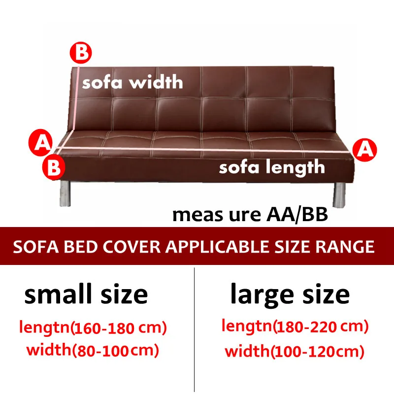 Tecido grosso de pelucia dobra sem bracos sofata cama capa dobravel assento slipcover mais espessas capas banco protetor de sofava