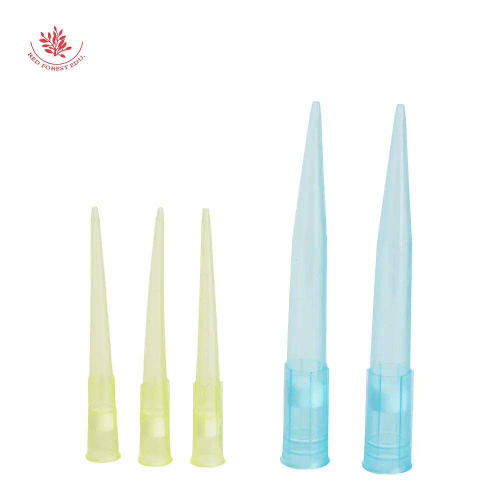 Pipette Tips Laboratory Transparent 200ul 1000ul 1ml Micropipette