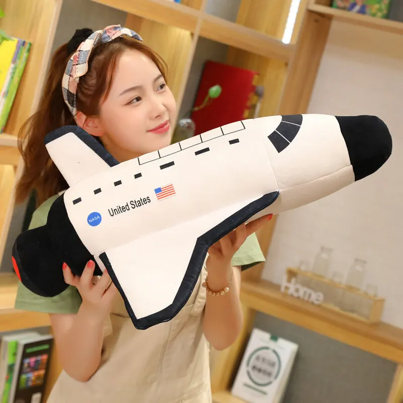 Space Shuttle Spaceship Plush Toy Doll Pillow Gifts for Children plush toys