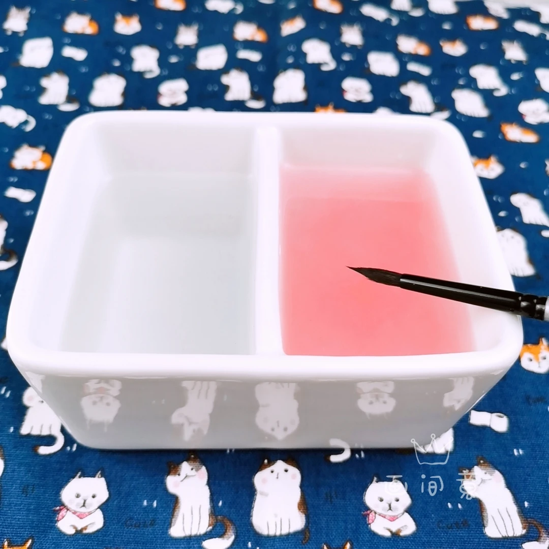 Watercolor Palette 20 grids Watercolor ceramic palette gouache pigment white porcelain plate painting ink plate Chinese painting art supplies