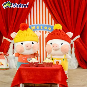 

metoo Mimi rabbit zodiac pig plush toy vitality pig treasure doll doll doll
