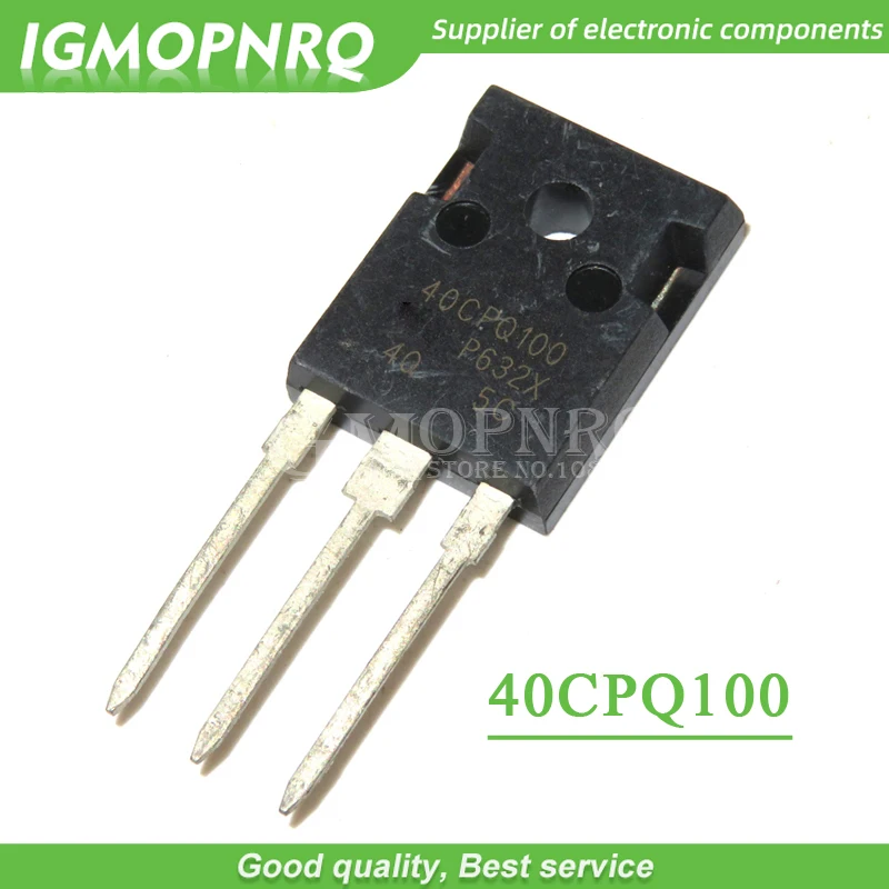 10PCS 40CPQ100PBF 40CPQ100 100V 40A TO-247 Schottky diode high- tube new original | Электронные компоненты и