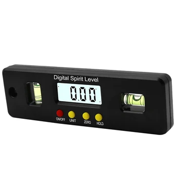 

150Mm Mini Magnetic Electronic Digital Display Level Horizontal Inclinometer Angle Ruler Measuring Carpenter Tool