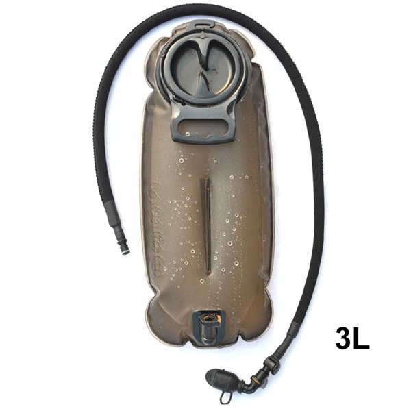 ТПУ 1.5L 2L 3L сумка для воды Тактический гидратационный рюкзак открытый мягкий водный Пузырь сумка Контейнер для велоспорта Кемпинг Туризм Охота - Цвет: 3L