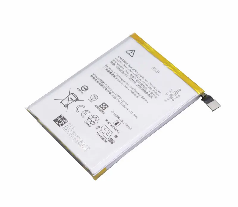 10 шт./лот 3430 мАч/13.20Wh G013C-B/Go13C-B/C1 сменная батарея для мобильного телефона для HTC Google Pixel 3 XL 3XL батареи