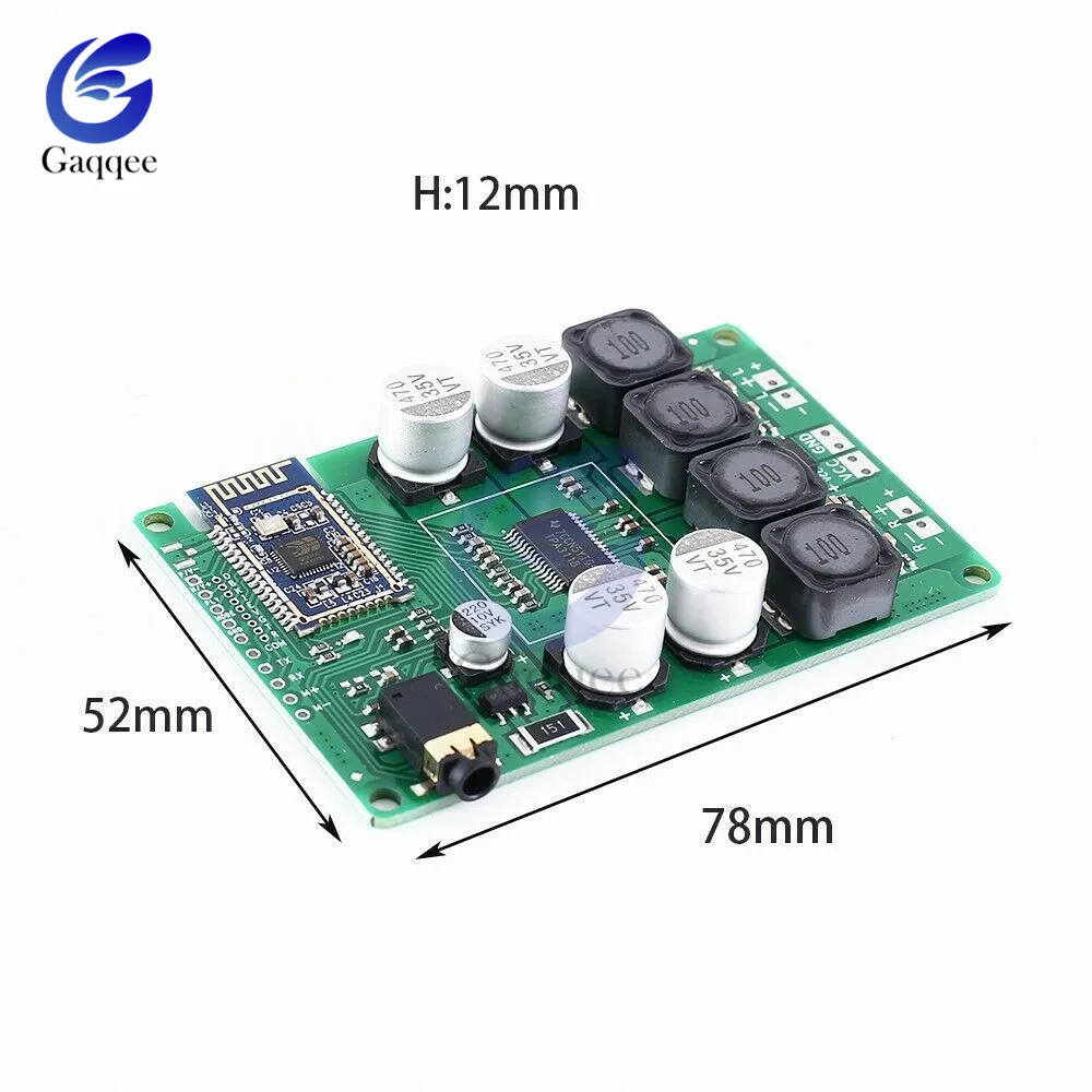 Модуль приемника Bluetooth 5 0 TPA3118 усилитель аудио стерео плата 2x3 Вт/20 Вт с AUX