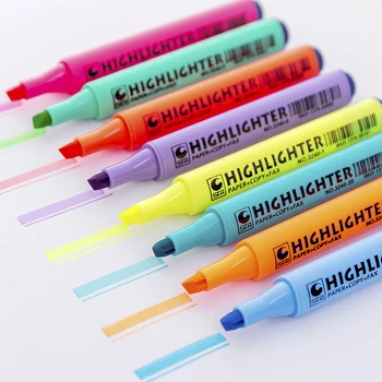 

Mini Fluorescent Highlighter Pen Painting Marker Drawing Watercolor Marker Pen Gift Stationery Office School Writing Supplies