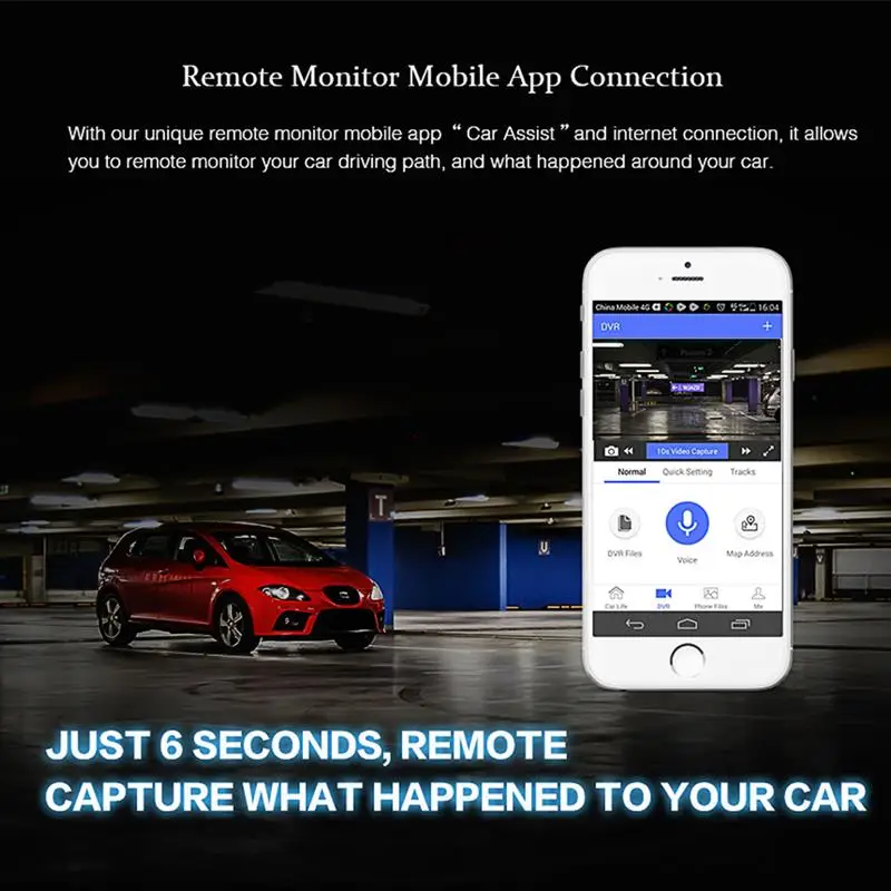1080p FHD Автомобильный видеорегистратор Автомобильная камера рекордер 3g WiFi Android 5,0 двойной объектив водительский рекордер для автомобиля