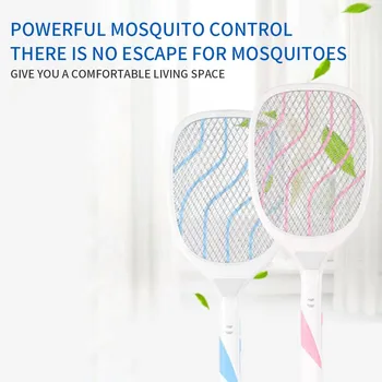 

USB Charging Household Large Mesh Surface Electric Mosquito Swatter Flies Tool for home use products #C