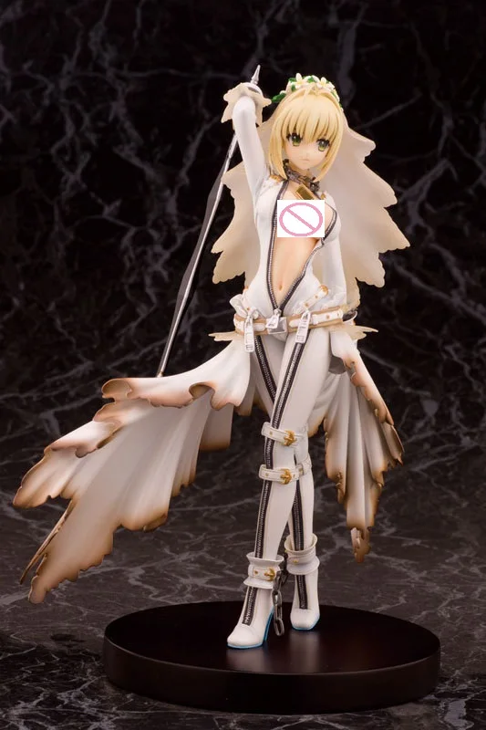 22 см японский аниме Fate Stay Night Saber Лилия меч Виктории ПВХ фигурка Коллекция Модель игрушки Кукла Brinquedos