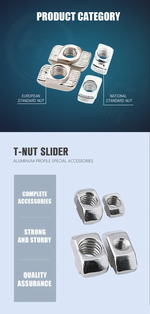 50 Dadi A T M3 Per Profili Alluminio - Dadi Scorrevoli Per Costruzioni Meccaniche - Foto 5