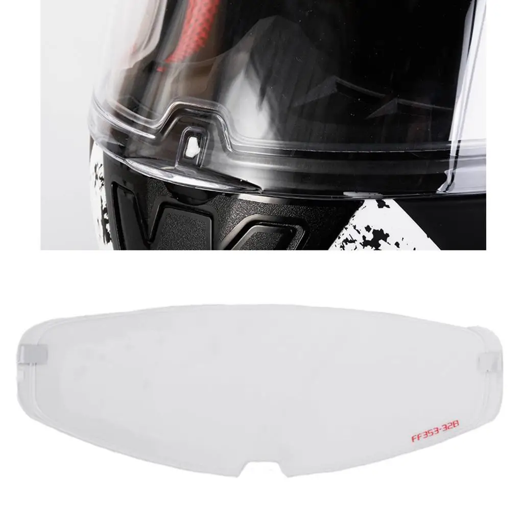 Patch transparent Anti-buée pour casque de Moto LS2 FF320 328 353, Film pour lentille de casque, visière, accessoires de course