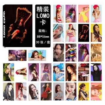 

30pcs/set Kpop Red Velvet photocard JOY single Album poster card high quality HD picture Kpop Red Velvet redvelvet lomo card