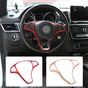

Car Steering Wheel Frame Trim For Mercedes Benz A B C E GLA CLA GLC GLS GLE V Class W176 W246 W205 W213 W117 C117 X156 X253 W447