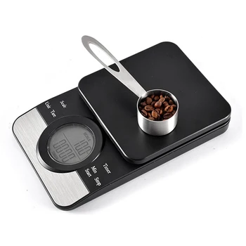 

Hand-Made Coffee Electronic Scales Chronograph Scale Countdown Baked Food Scale Precision 0.1G Bar Counter Scale