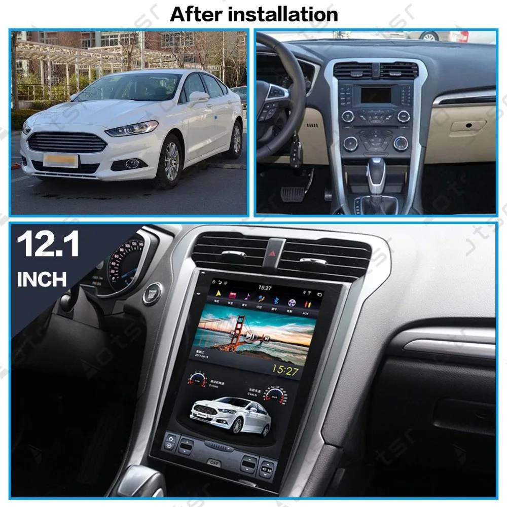 Android 9,0 Tesla стиль вертикальный экран автомобиля gps навигация для Ford Mondeo/Fusion MK5 2013+ головное устройство мультимедиа радио плеер