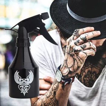 

200ML Tattoo Spray Bottle Aluminum Water Bottle Tattoo Tool Hairdressing Empty Bottle Mist Water Sprayer Three Colors Optional