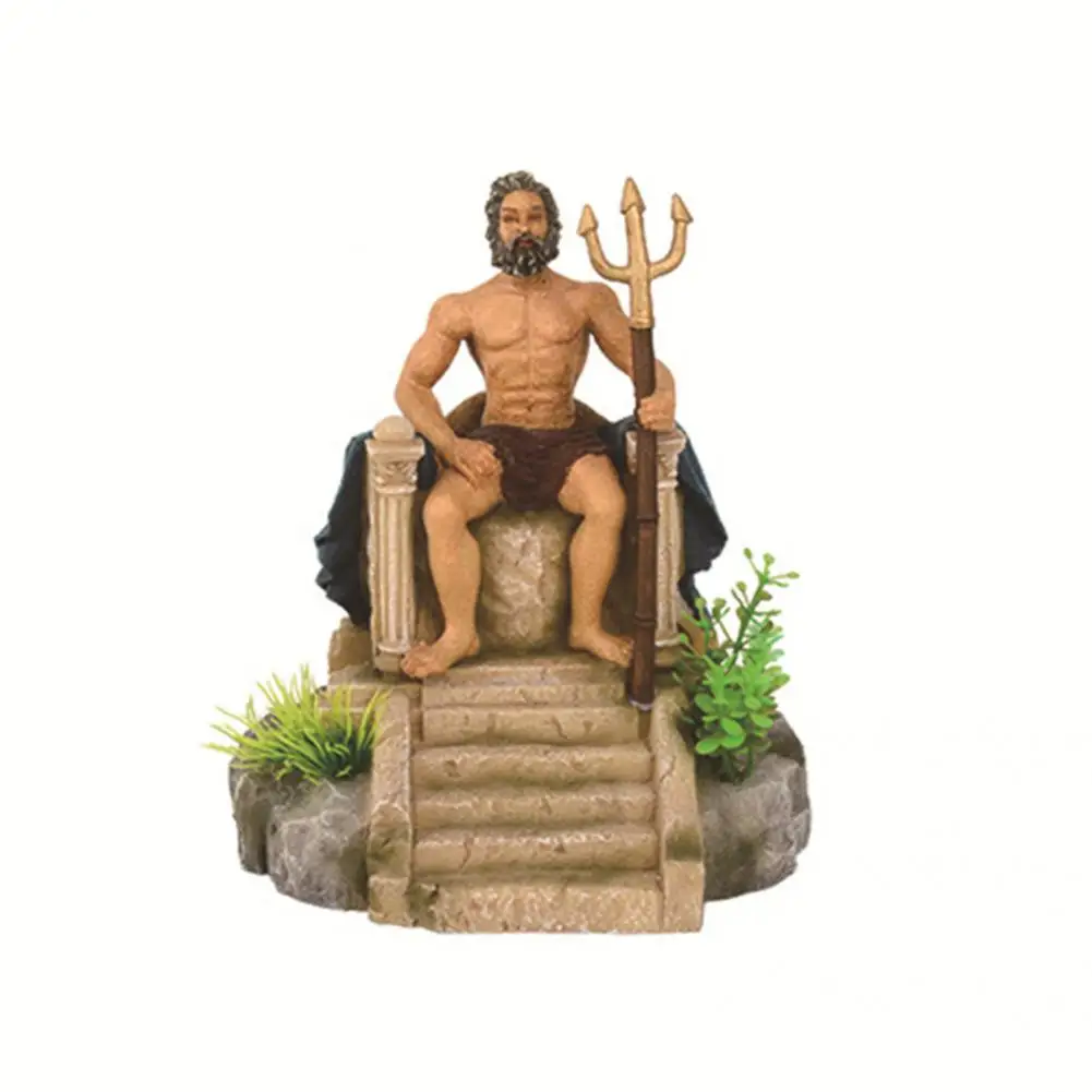 Poseidon aquarium decoration cheap