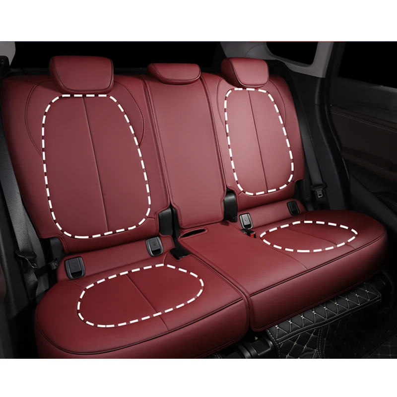 Кожаный чехол на автомобильное сиденье FUZHKAQI для Jaguar XJ XF XE E PACE XFL XEL автомобильные