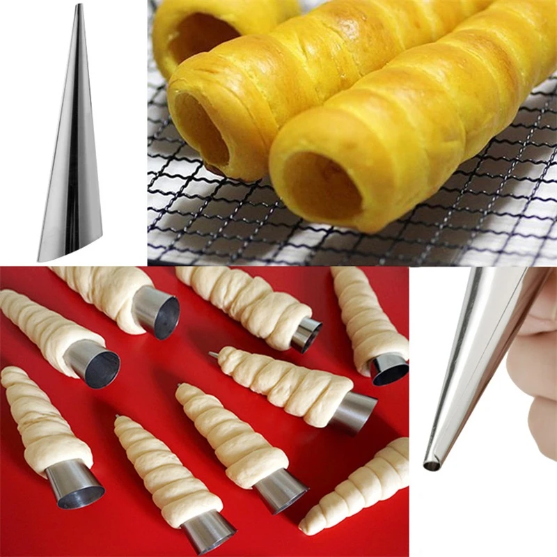 Large-solenoid-Cone-Claw-crisp-mold-Withstand-high-temperatures-Croissant-Spiral-bread-Mold-Danish-tube-stainless(5)