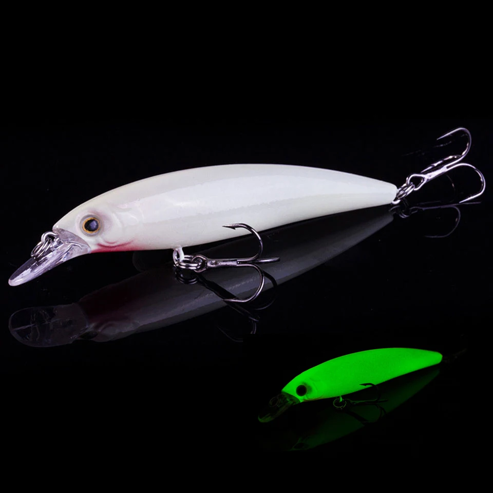 WALK FISH 1PCS Fishing Lure Luminous Minnow Lures Hard Bait Pesca 11CM/14G Fishing Tackle isca artificial Quality Hook Swimbait WALK FISH 1PCS Fishing Lure Luminous Minnow Lures Hard Bait Pesca 11CM/14G Fishing Tackle isca artificial Quality Hook Swimbait