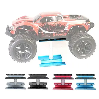 

1PC Car Repair Station Metal Carriage Display Stand for 1/10 1/8 RC Model Cars Spare Parts Off-Road Buggy Car Climbing Car Tools