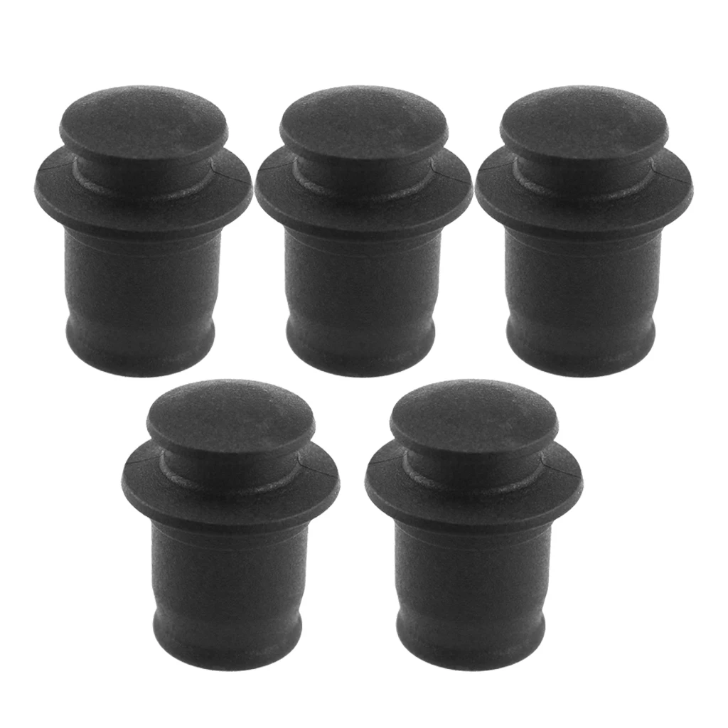 Pack of 5 12V Car Cigarette Lighter Socket Plug Dust Cover Cap Waterproof
