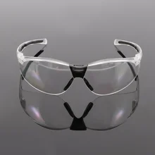 Óculos de proteção para motocicleta, óculos de segurança anti-vento e anti-neblina, resistente a poeira, transparente