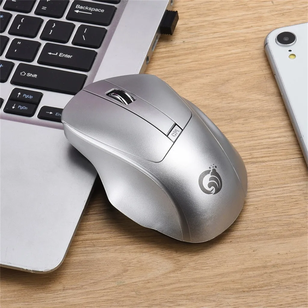 Beautyss W12 беспроводная мышь 2,4G эргономичная Бесшумная компьютерная мышь Mause 1600 dpi USB оптическая мышь для ноутбука PC Gamer