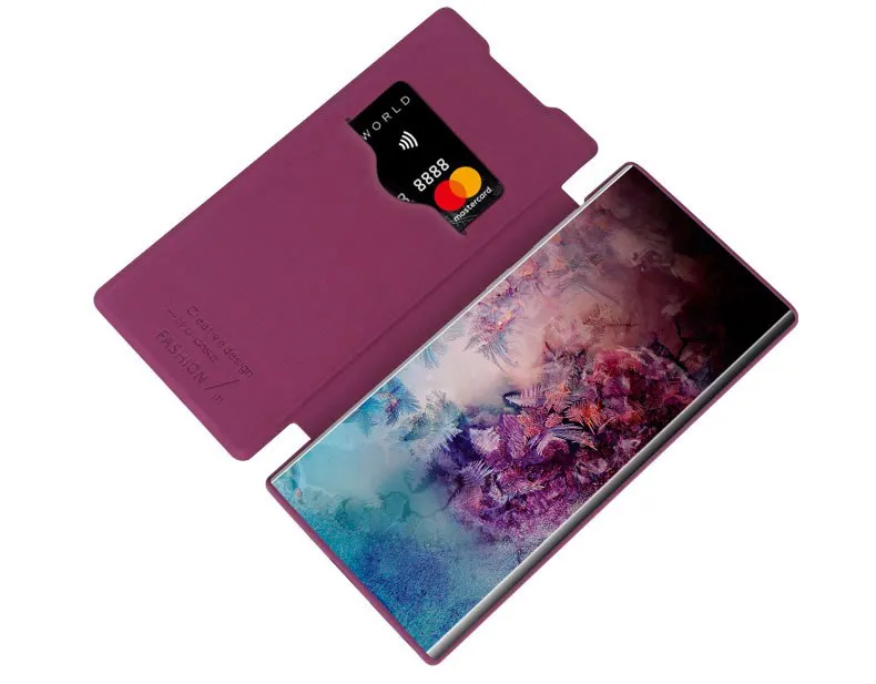 G-CASE Note 10 чехол-кошелек, Ультратонкий Тонкий чехол-книжка, футляр премиум-класса защитный PU кожаный Фолио с отделением для карт/подставкой