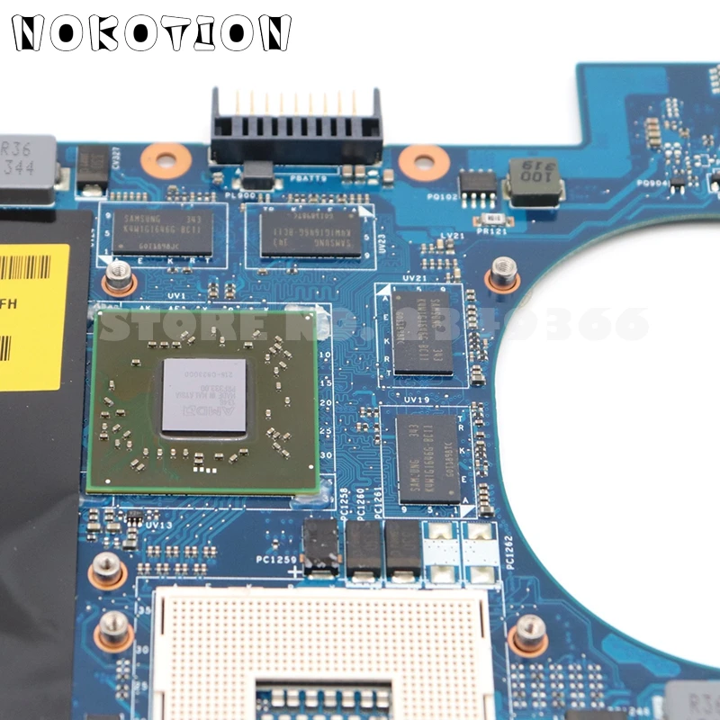 NOKOTION материнская плата для ноутбука Dell Vostro 3560 v3560 Материнская плата ноутбука CN-0RDH49 0RDH49 QCL00 LA-8241P HM77 DDR3 HD7670M видеокарта