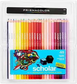 48 Pack Prismacolor Class Pack kolor drewna ołówek (1774263) prismacolor Scholar kolorowe kredki dla początkujących studentów sztuki tanie i dobre opinie CN (pochodzenie) kolorowa dekoracyjne zawieszki