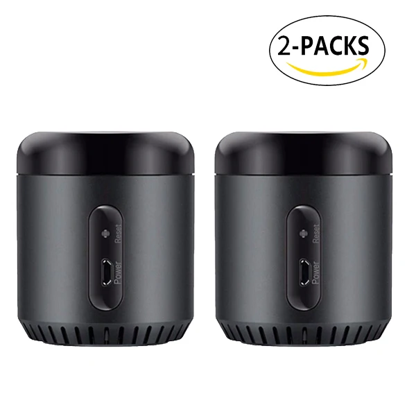 2 pcs Broadlink RMMini3 WiFi+ IR+ 4G пульт дистанционного управления Умный дом работа для Alexa Google Home IFTTT с AU UK US EU штекер AC tv управление Лер - Цвет: 2 pcs