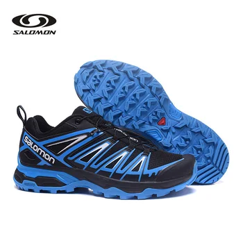 

Men Sport Shoes Lace Up Outdoor Jogging Shoes Salomon SpeedCross 17 Men Running Shoes Lightweight Sneakers Running Shoes