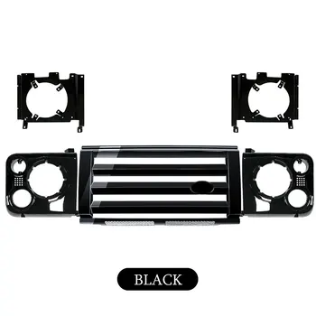 

Auto Parts Car Styling Tuing Front Middle ABS Adventure Edition Style Grille For Land Rover Defender SVX Vehicle